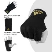adidas Inner Boxing Hand Wrap Gloves - Pack of 5 pairs Bundle Deal