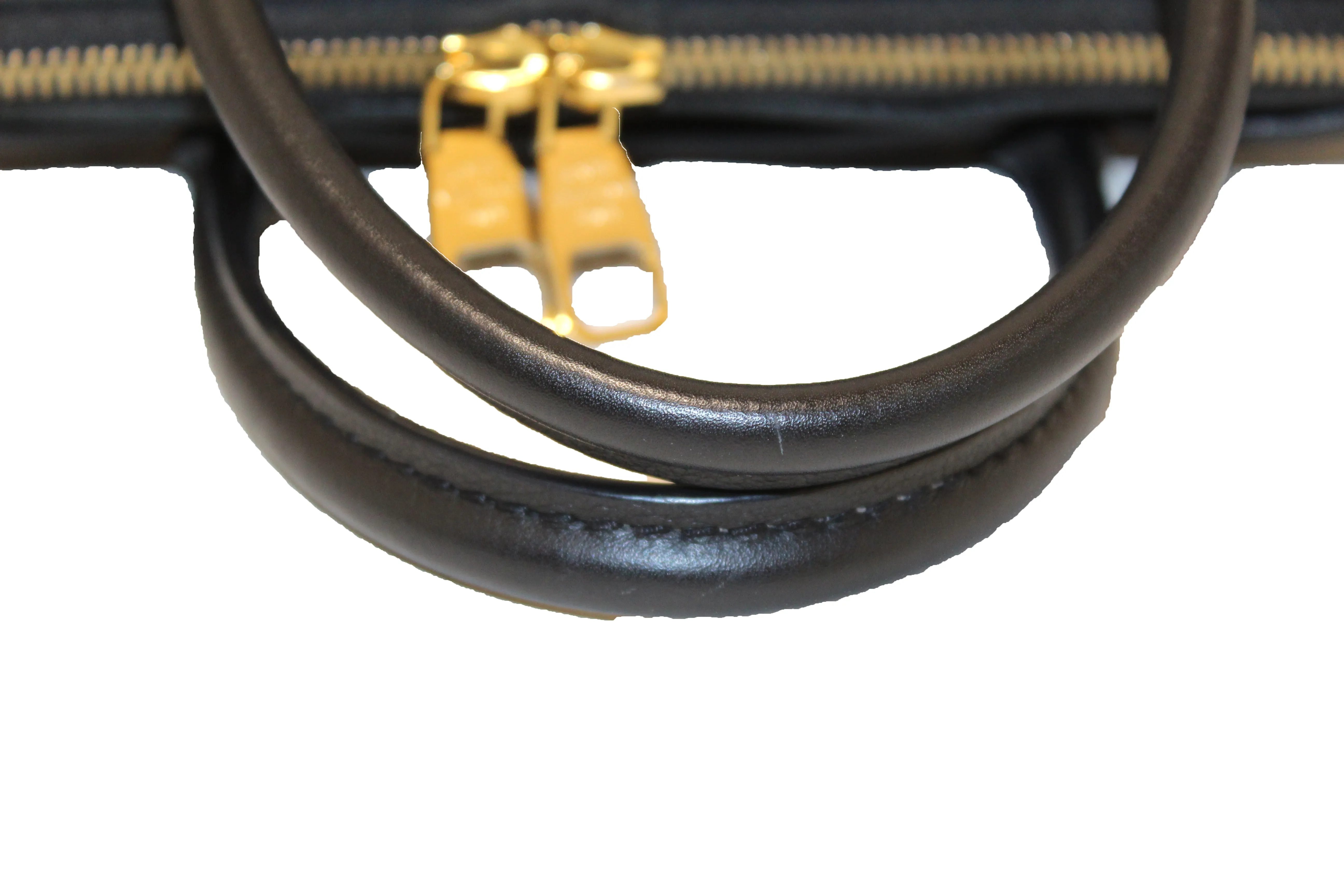 Authentic Louis Vuittion Monogram Canvas Black Pallas BB Full Noir Handbag