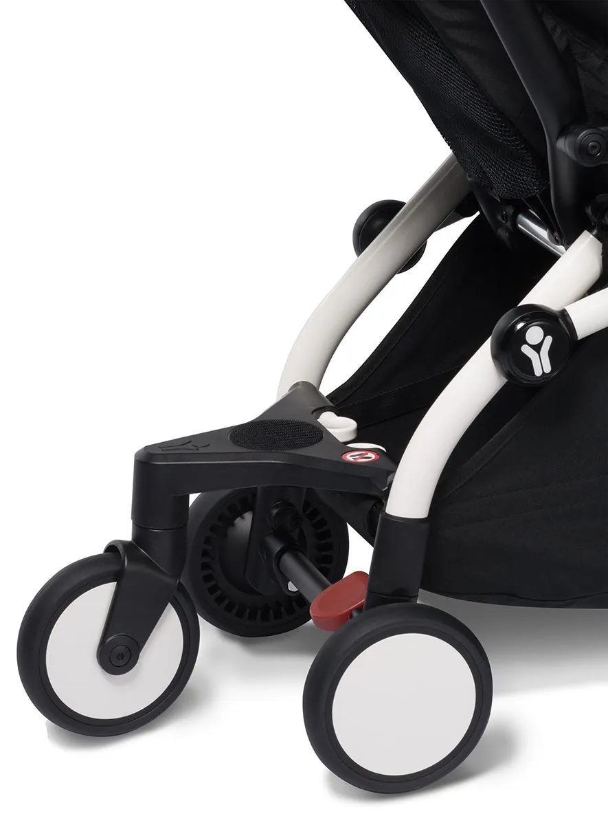 Babyzen YOYO2 Ultra Compact Complete 6  Stroller & Rolling Bag Bundle - White/Peppermint