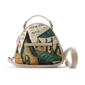 Beige Mini Voyage Backpack Old Magazine