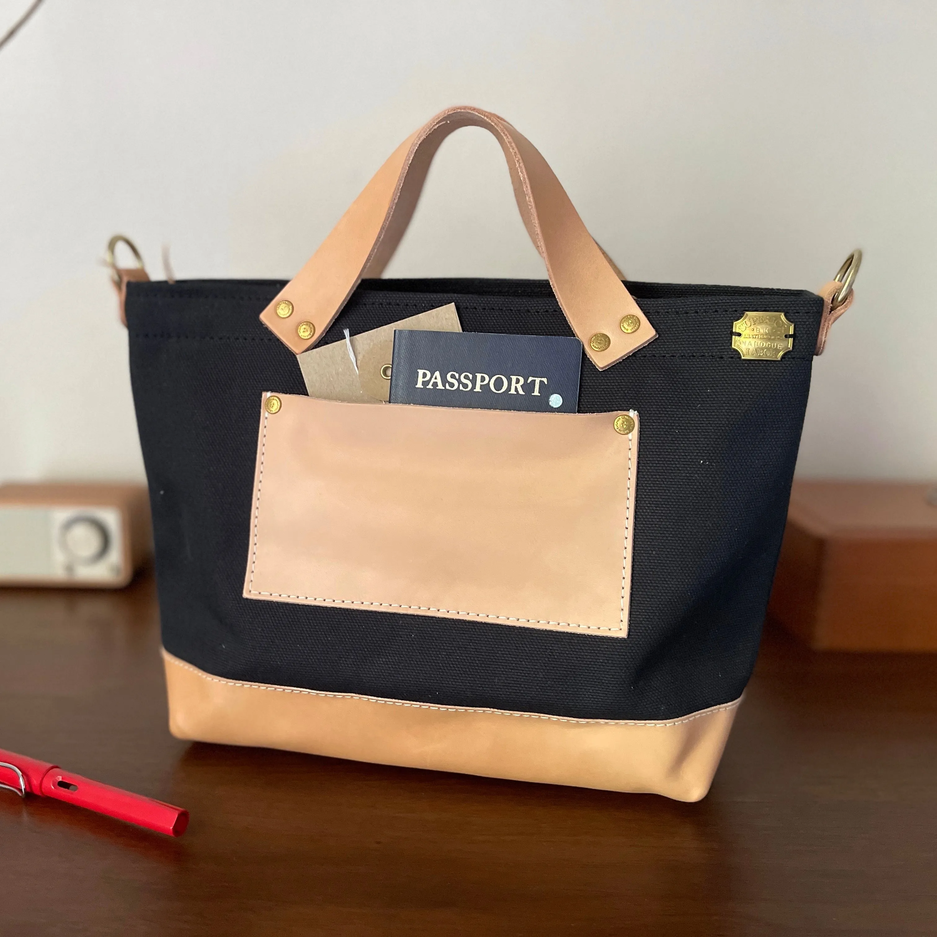 [BKxTSL] Analogue Bag // Black