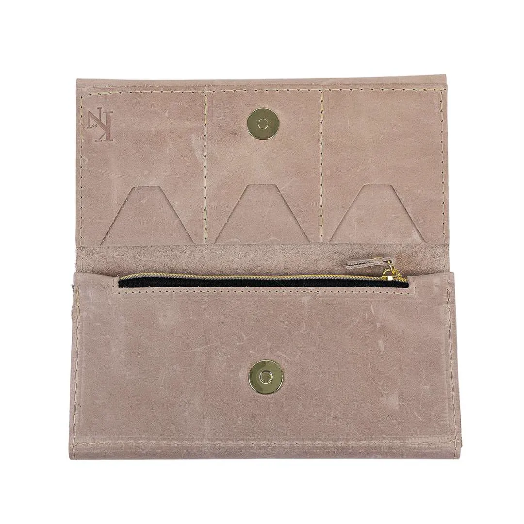 Blush Leather Wallet