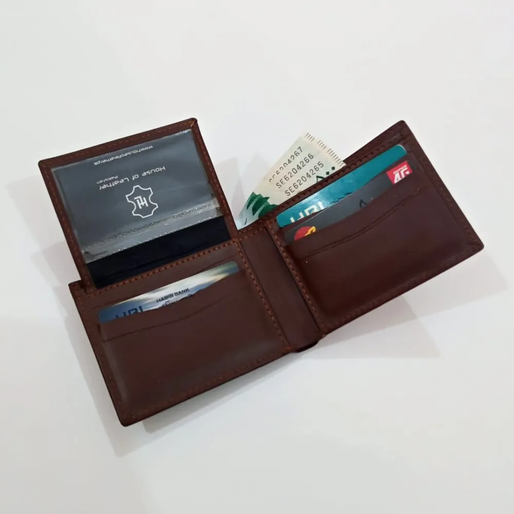 Brown Leather Men's Wallet