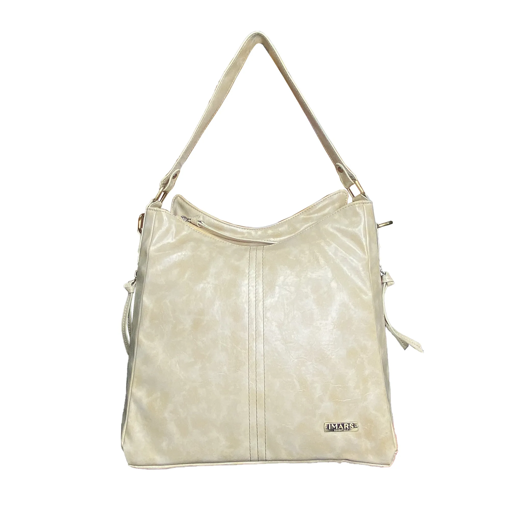 Butterscotch Vegan Leather Shoulder Bag | Spacious, Water-Resistant, Lightweight & Adjustable Strap