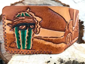 Cactus Vato Leather Billfold