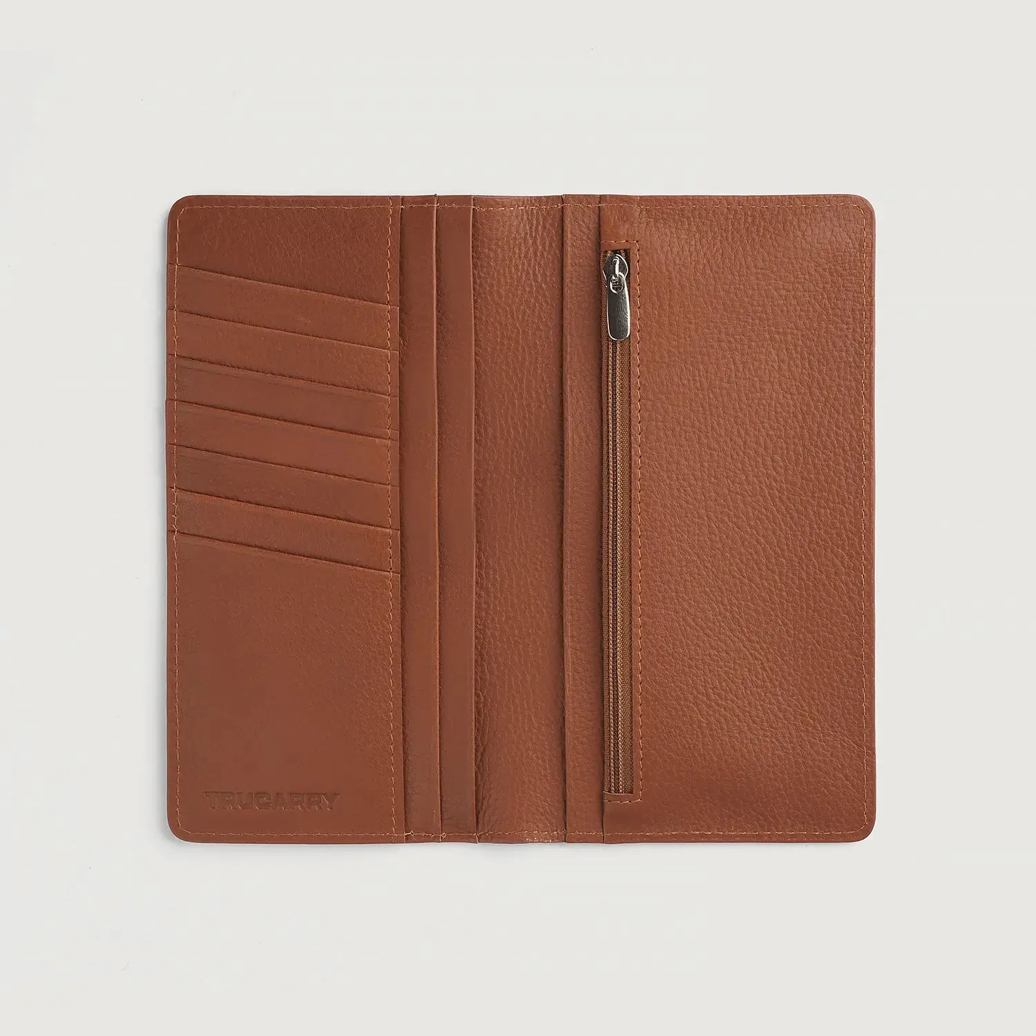 Cameron Brown Leather Long Wallet
