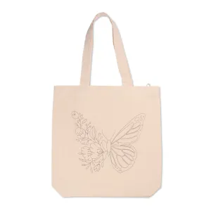 Canvas Tote Bag - Butterfly