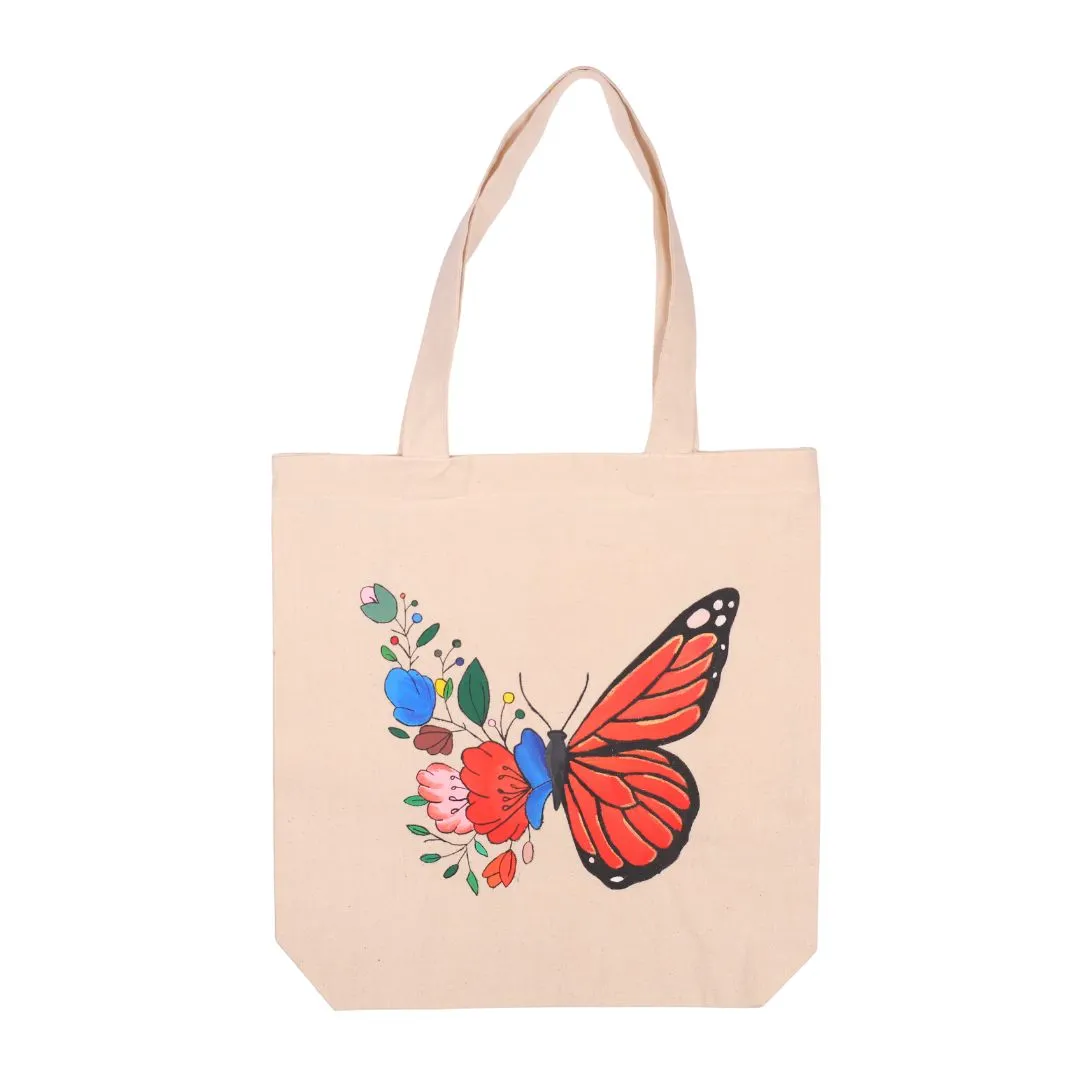 Canvas Tote Bag - Butterfly