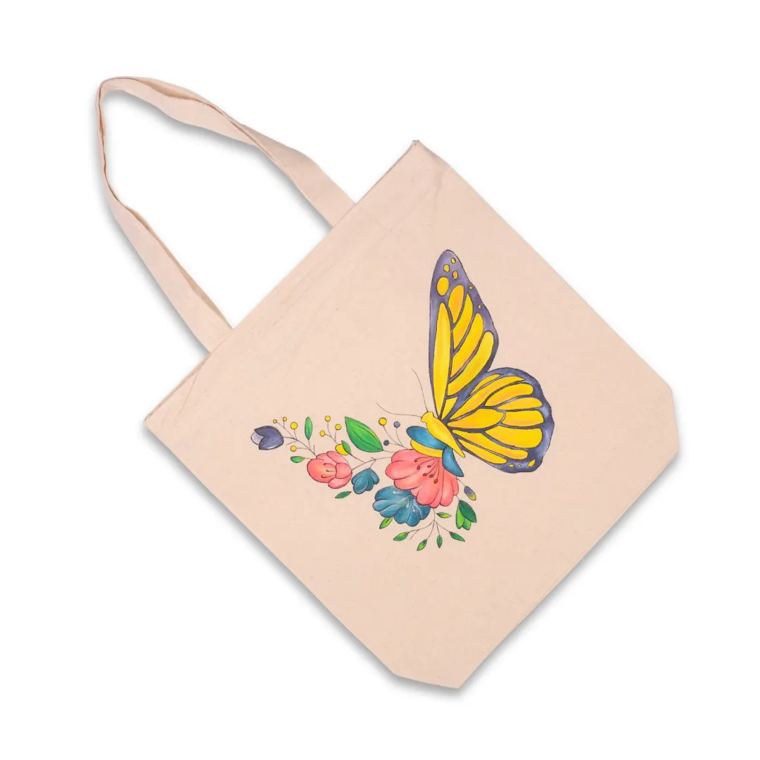 Canvas Tote Bag - Butterfly