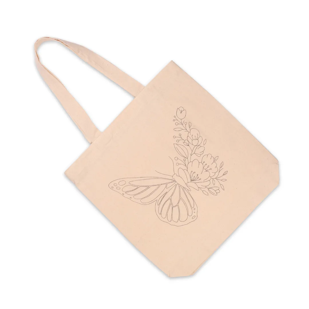 Canvas Tote Bag - Butterfly