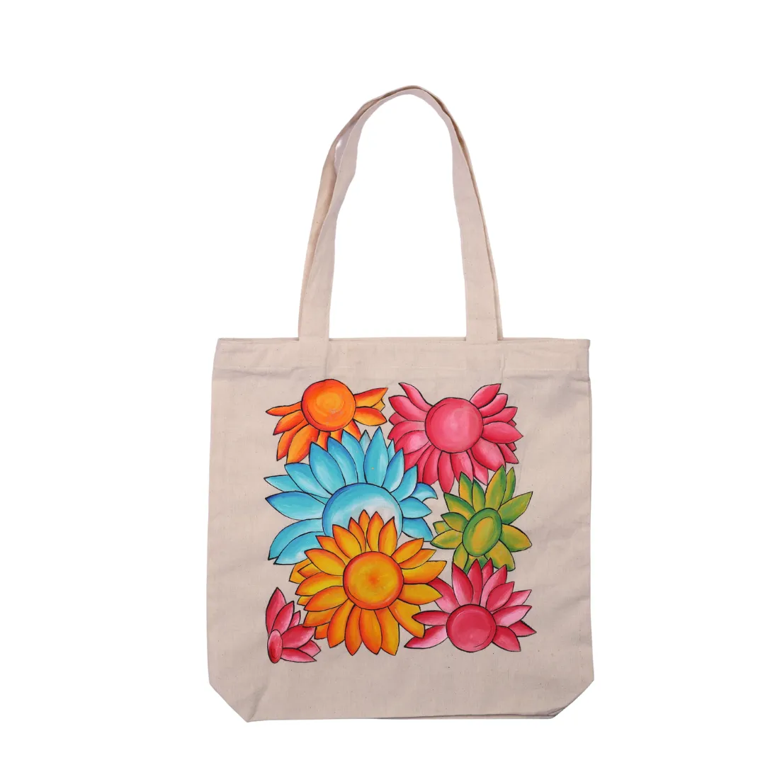Canvas Tote Bag - Sunflower