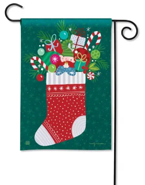 Christmas Stocking Garden Flag