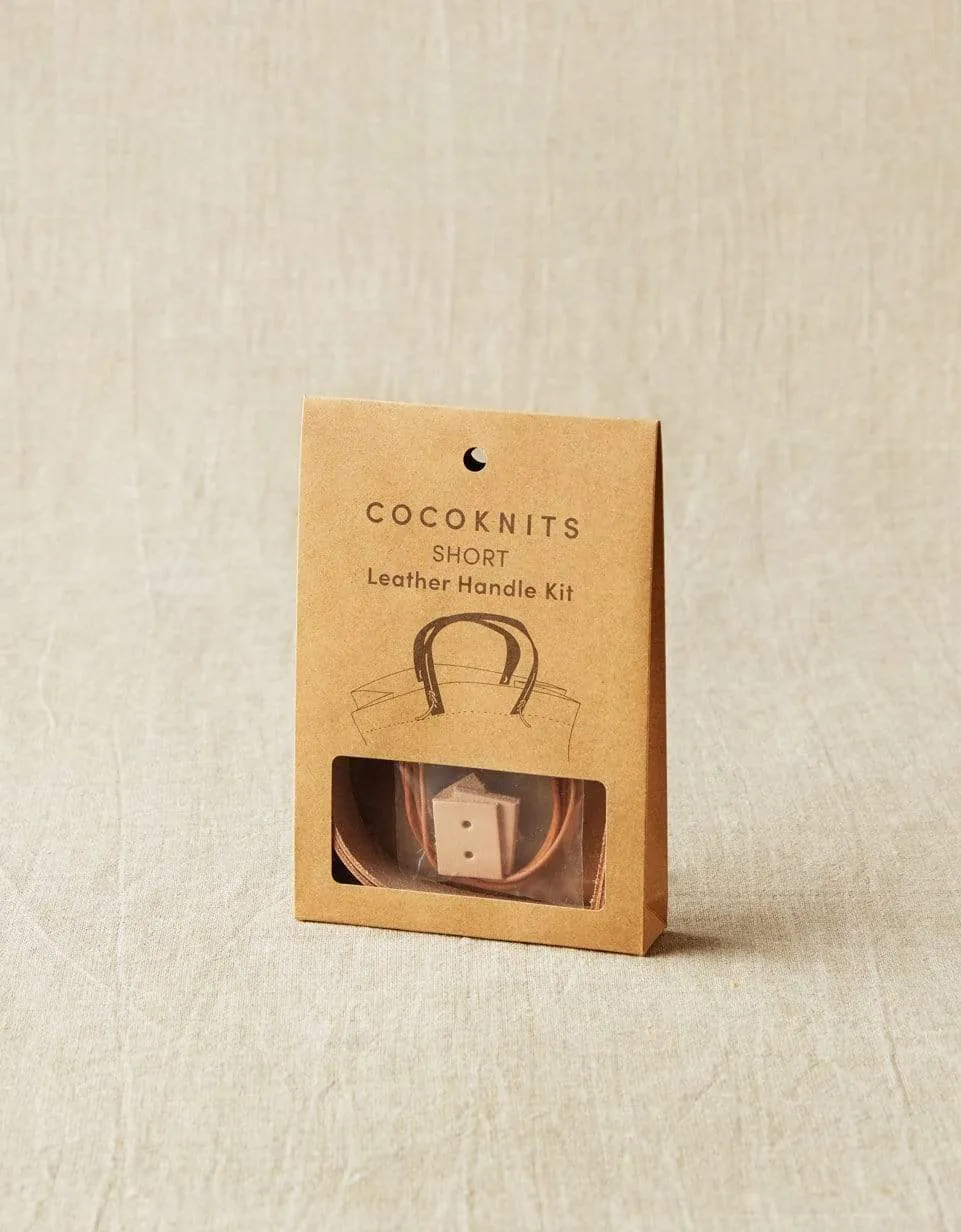 Cocoknits Short Leather Handle Set