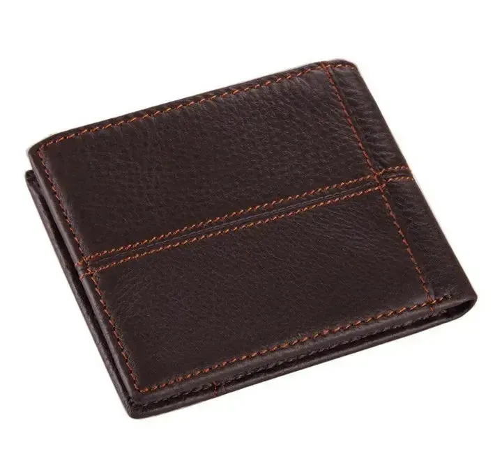 COWATHER 100% top quality cow genuine leather men wallets fashion splice purse dollar price carteira masculina original brand