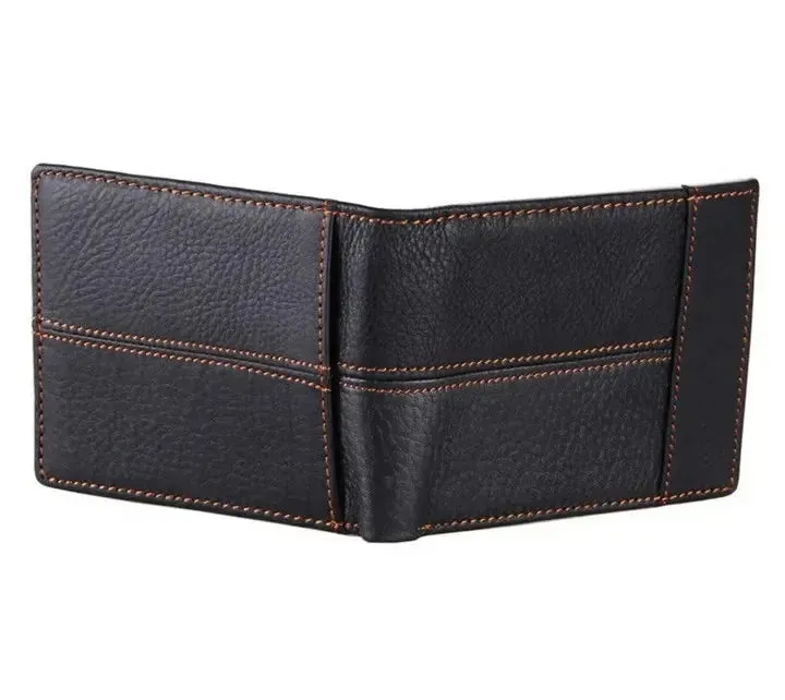 COWATHER 100% top quality cow genuine leather men wallets fashion splice purse dollar price carteira masculina original brand