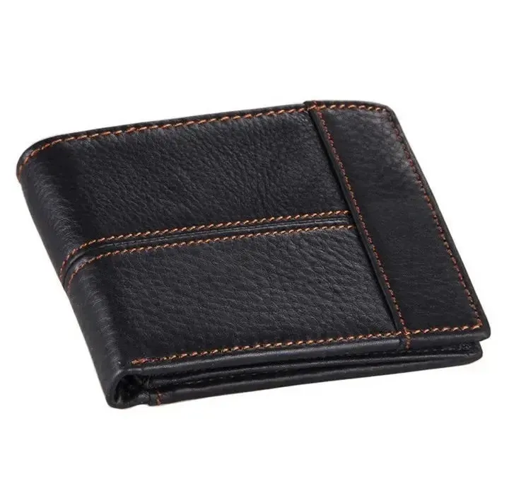 COWATHER 100% top quality cow genuine leather men wallets fashion splice purse dollar price carteira masculina original brand