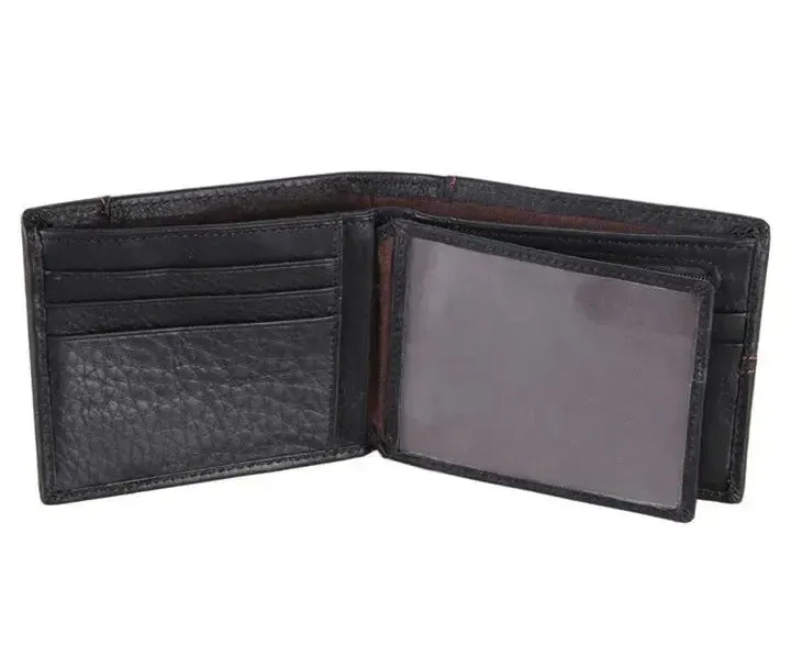 COWATHER 100% top quality cow genuine leather men wallets fashion splice purse dollar price carteira masculina original brand