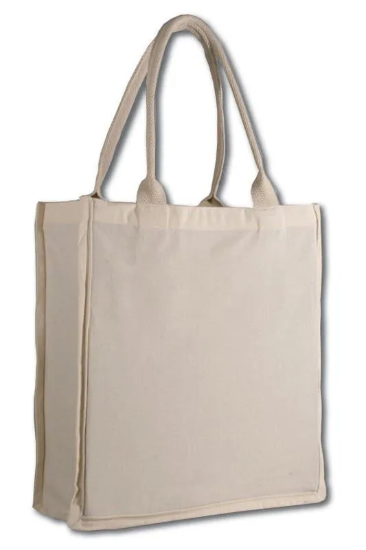 Custom Canvas Color Stripe Tote Bag - Say goodbye to boring totes!