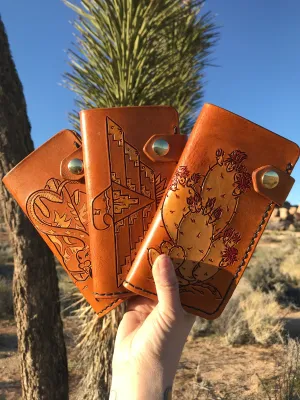 Desert Dwellin' Biker Wallets