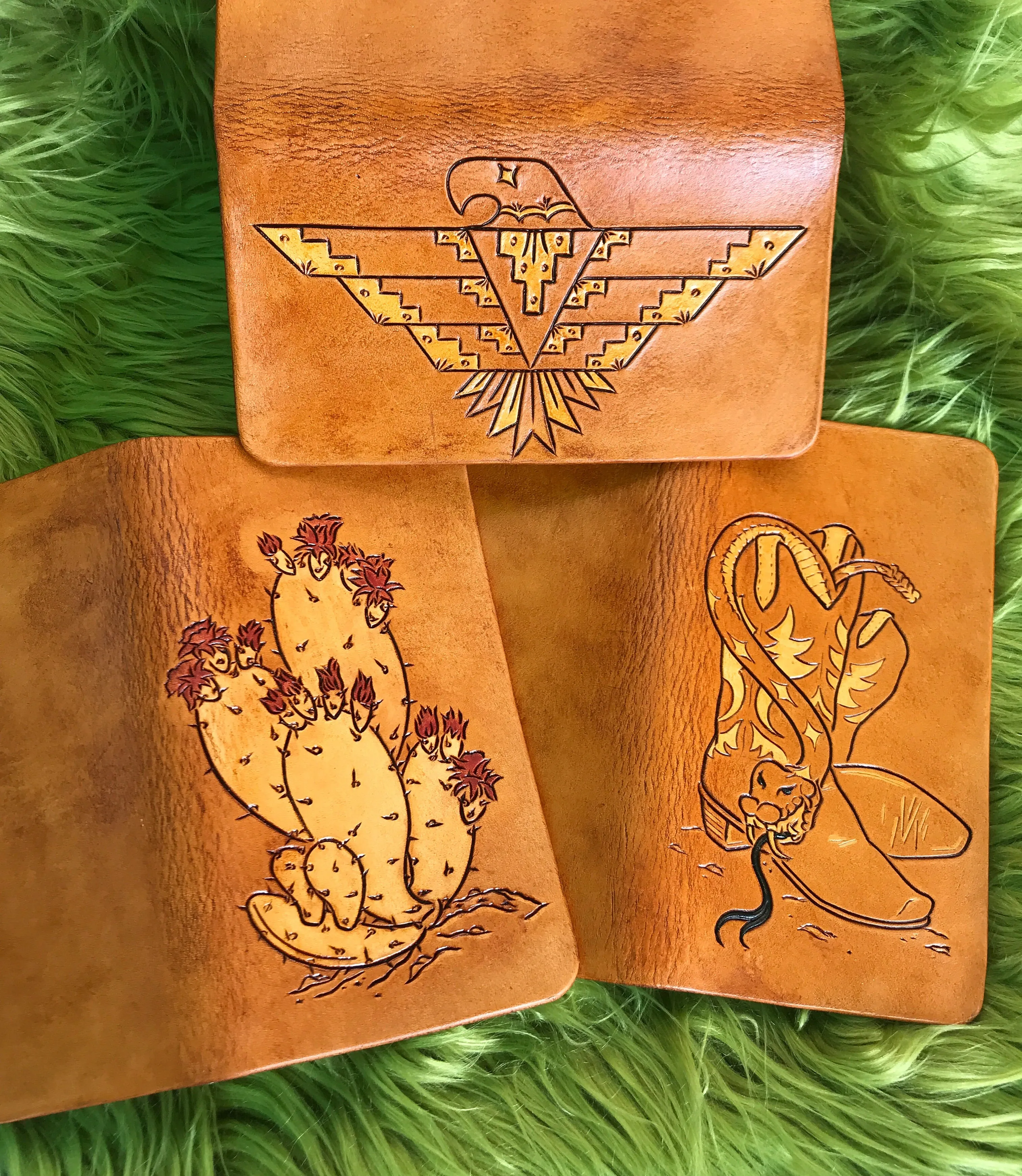 Desert Dwellin' Biker Wallets