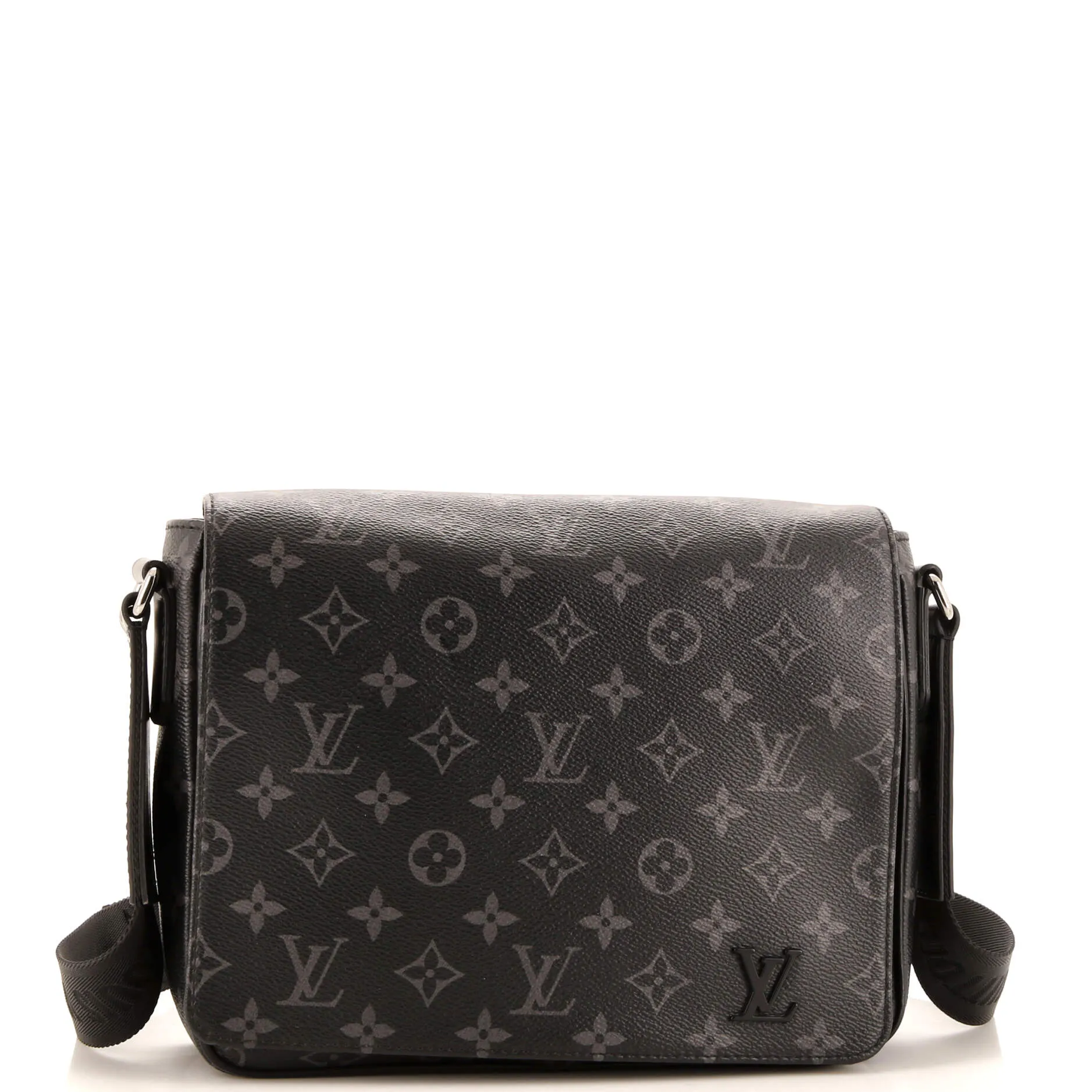District Messenger Bag Monogram Eclipse Canvas PM