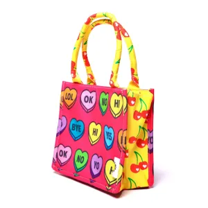 Doowop Heartbeat Mini Tote Bag