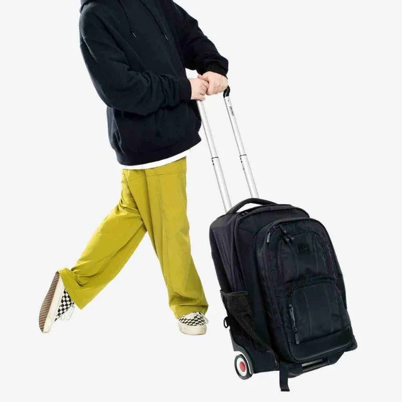 Dustin Laptop Rolling Backpack With Detachable Backpack (20 Inch)