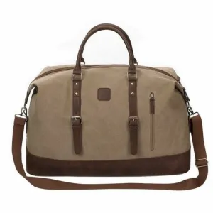 Escape Classic Canvas Large Travel Bag | Light Brown