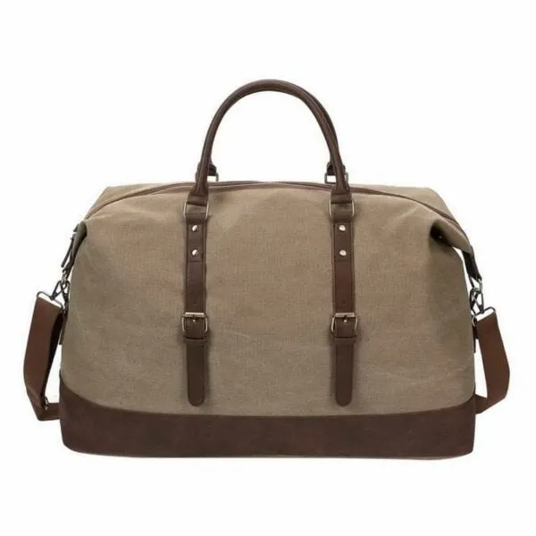 Escape Classic Canvas Large Travel Bag | Light Brown