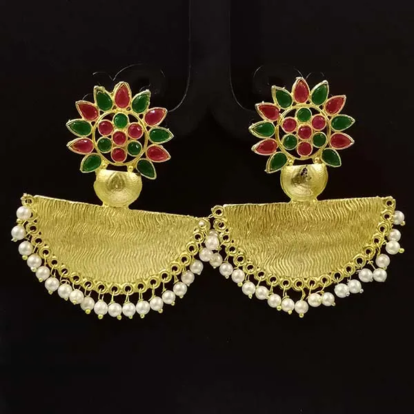 ''EXCLUSIVE''45-50 mm Hand Crafted Kundan Earrings Sold by per Pair pack