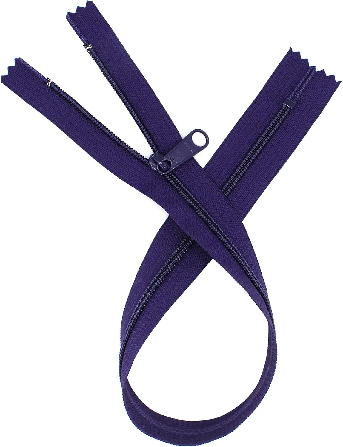 Fashion Trends YKK #4.5 Handbag Long Pull Zippers Sewer Crafter's Special - Made in USA Pack in a Vinyl Bag (27 Inch 10 Zippers, Assorted Seasonal Colors)