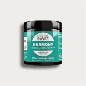 Four Leaf Rover Harmony Seasonal Allergy Support for Dogs 2.5oz