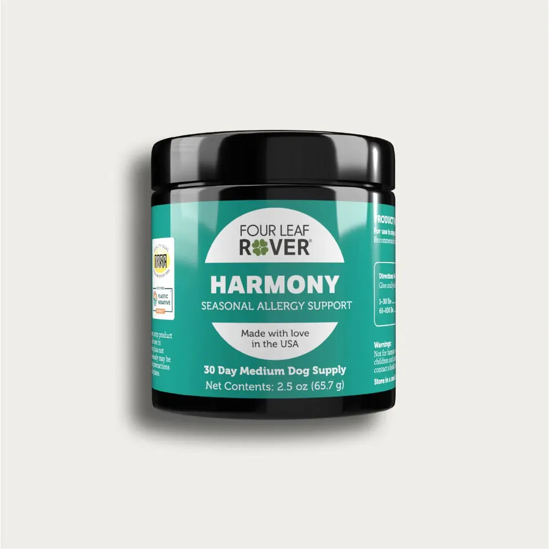 Four Leaf Rover Harmony Seasonal Allergy Support for Dogs 2.5oz