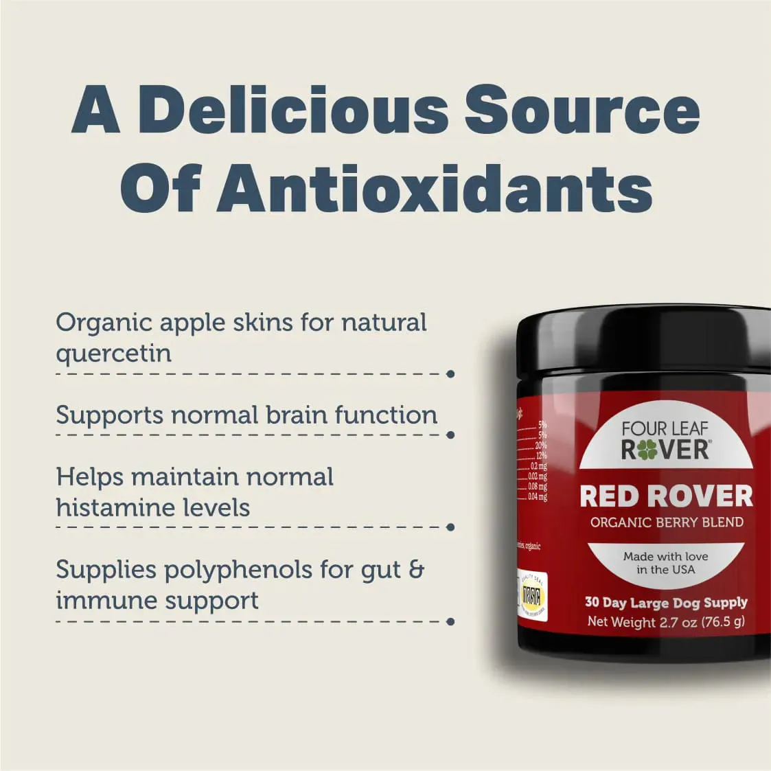 Four Leaf Rover Red Rover 2.7oz