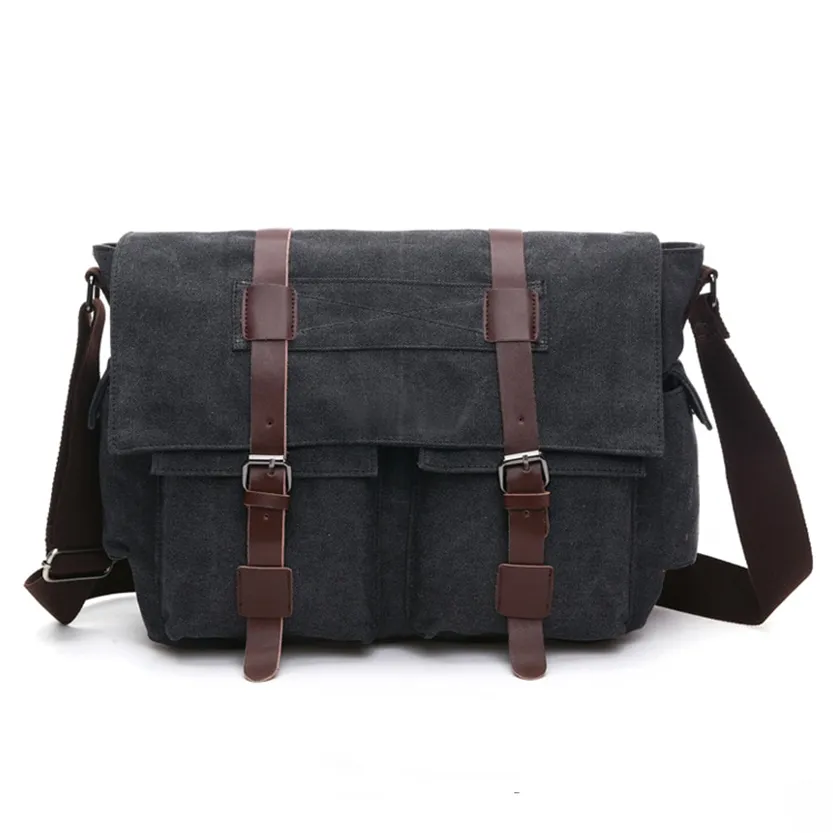 Funki Buys | Bags | Messenger Bags | Men's Canvas Hide Bags