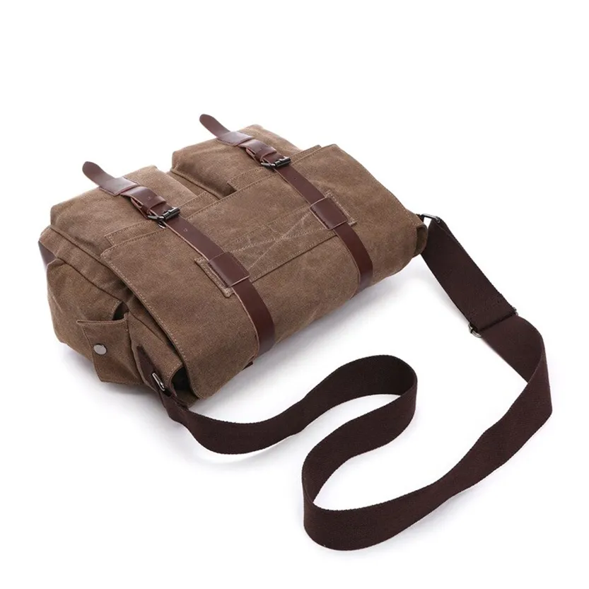 Funki Buys | Bags | Messenger Bags | Men's Canvas Hide Bags