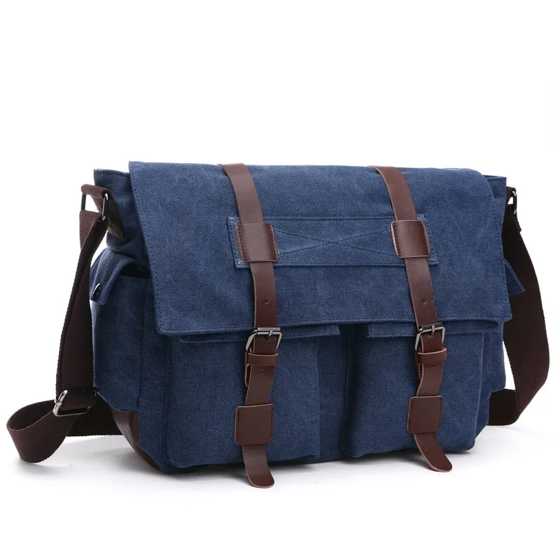 Funki Buys | Bags | Messenger Bags | Men's Canvas Hide Bags