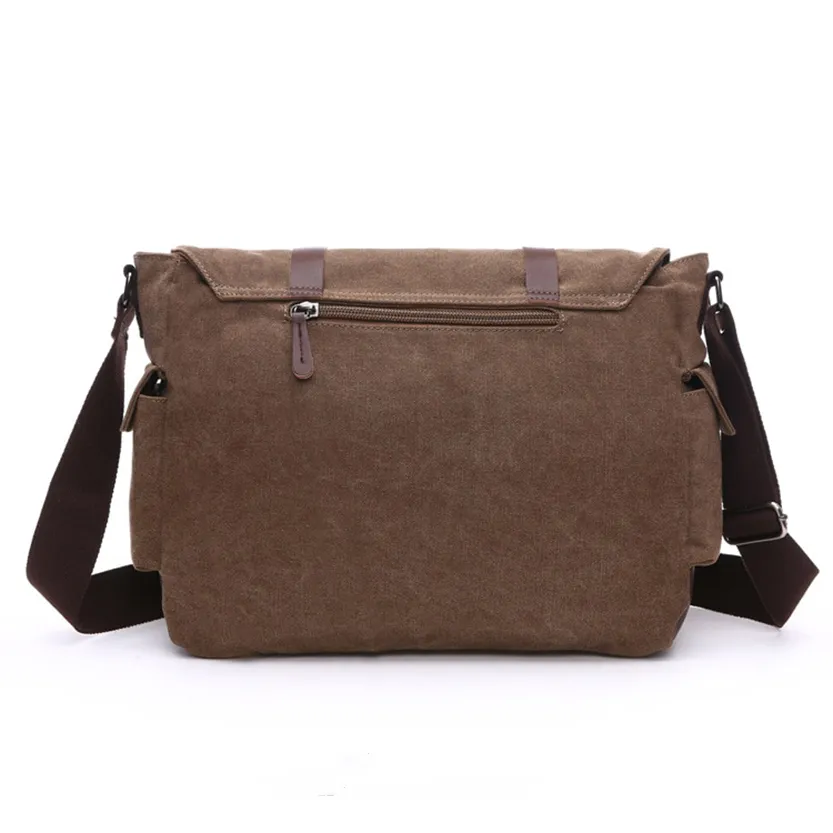 Funki Buys | Bags | Messenger Bags | Men's Canvas Hide Bags
