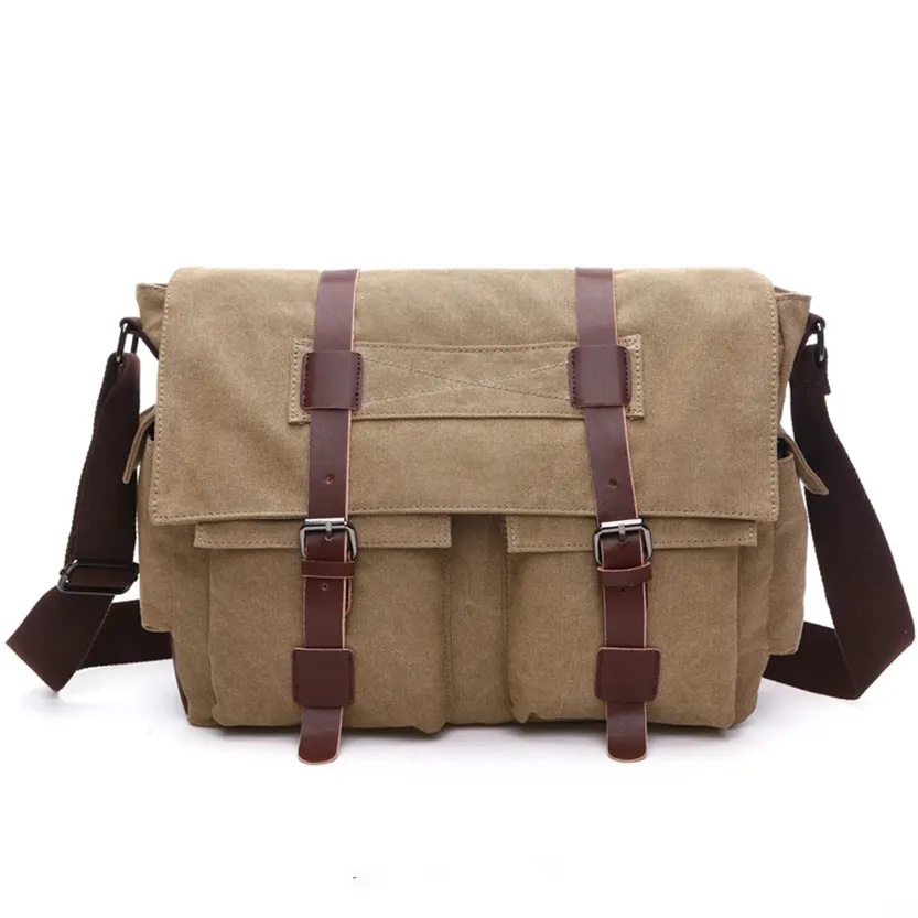 Funki Buys | Bags | Messenger Bags | Men's Canvas Hide Bags