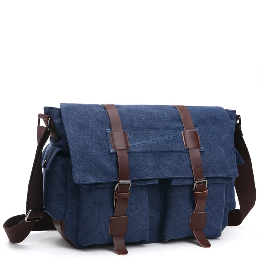 Funki Buys | Bags | Messenger Bags | Men's Canvas Hide Bags