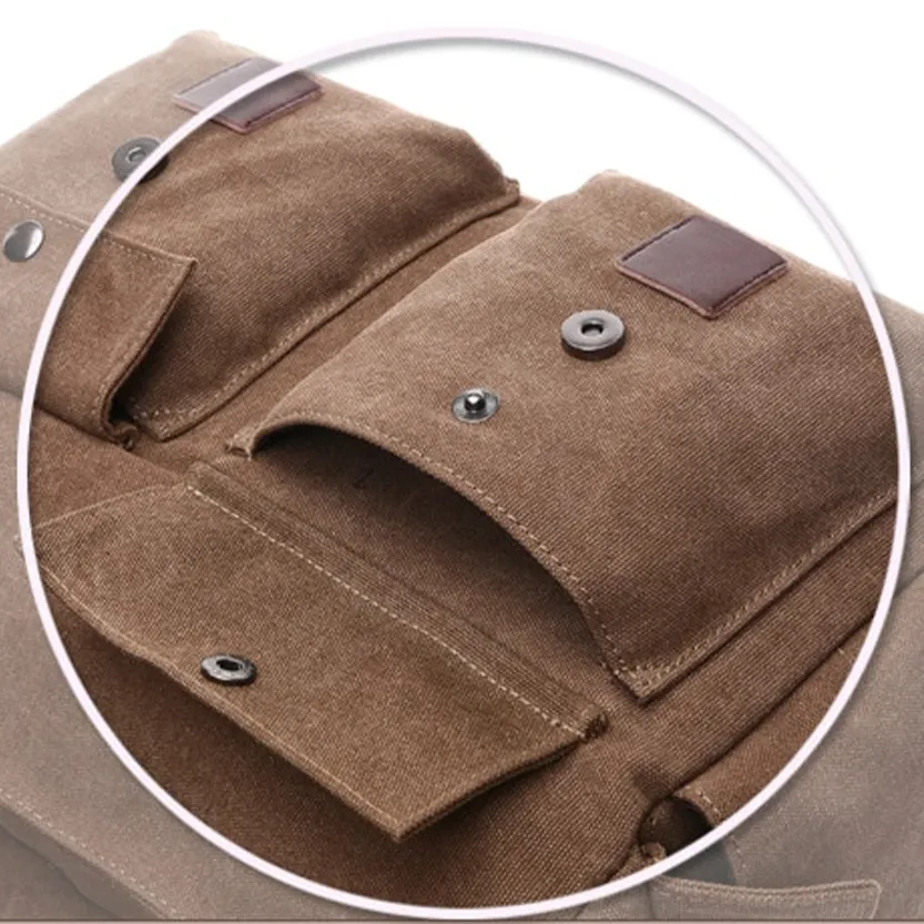 Funki Buys | Bags | Messenger Bags | Men's Canvas Hide Bags