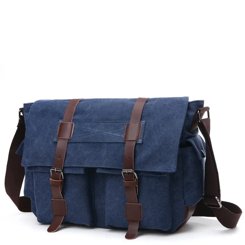 Funki Buys | Bags | Messenger Bags | Men's Canvas Hide Bags