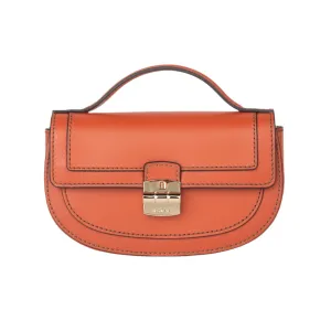 Furla Club 2 Small Crossbody Bag - Orange