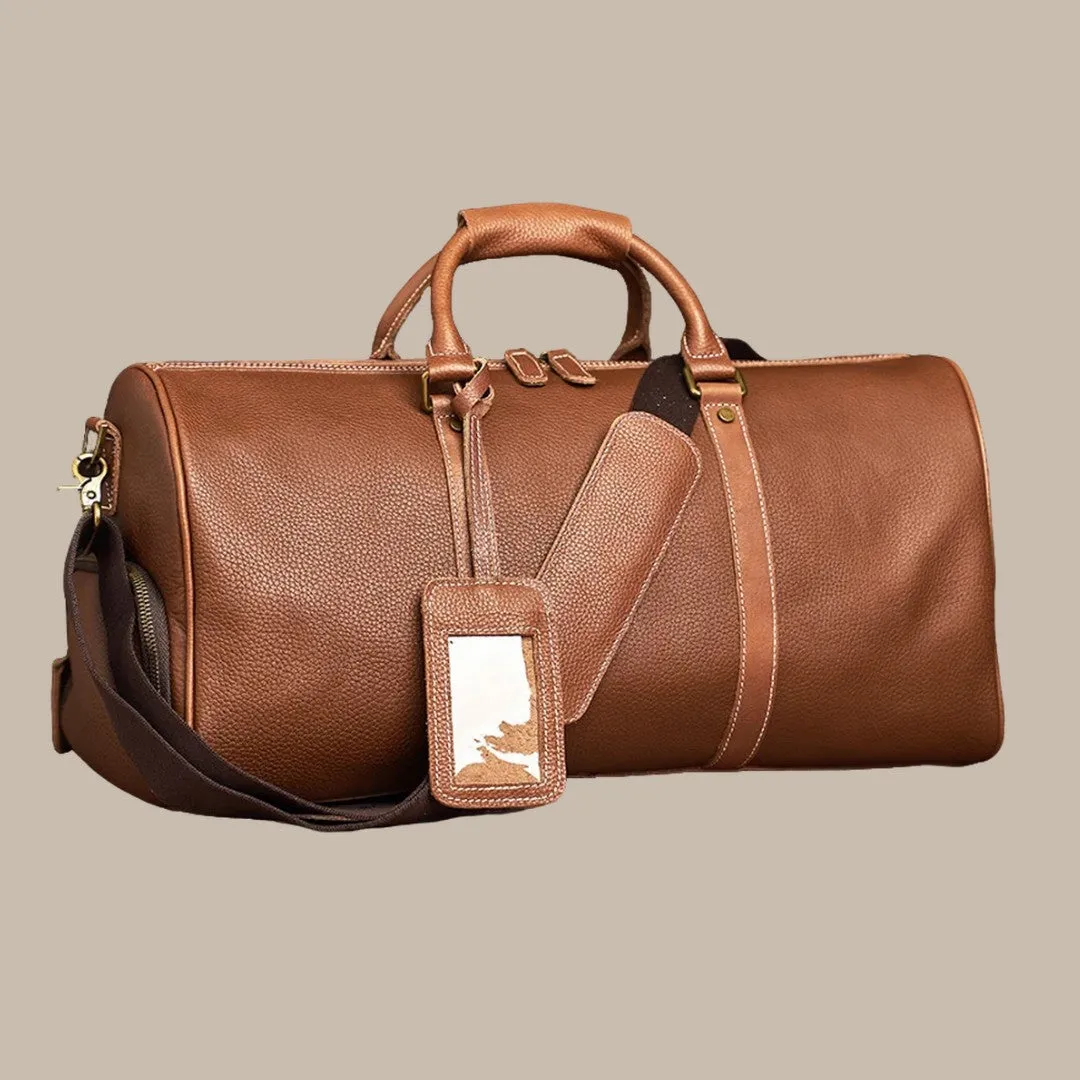Genuine Leather Hand Luggage