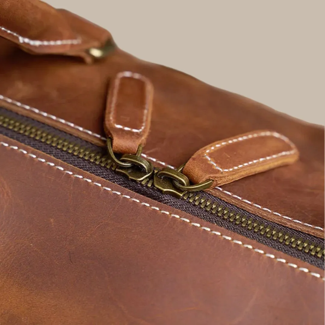Genuine Leather Hand Luggage