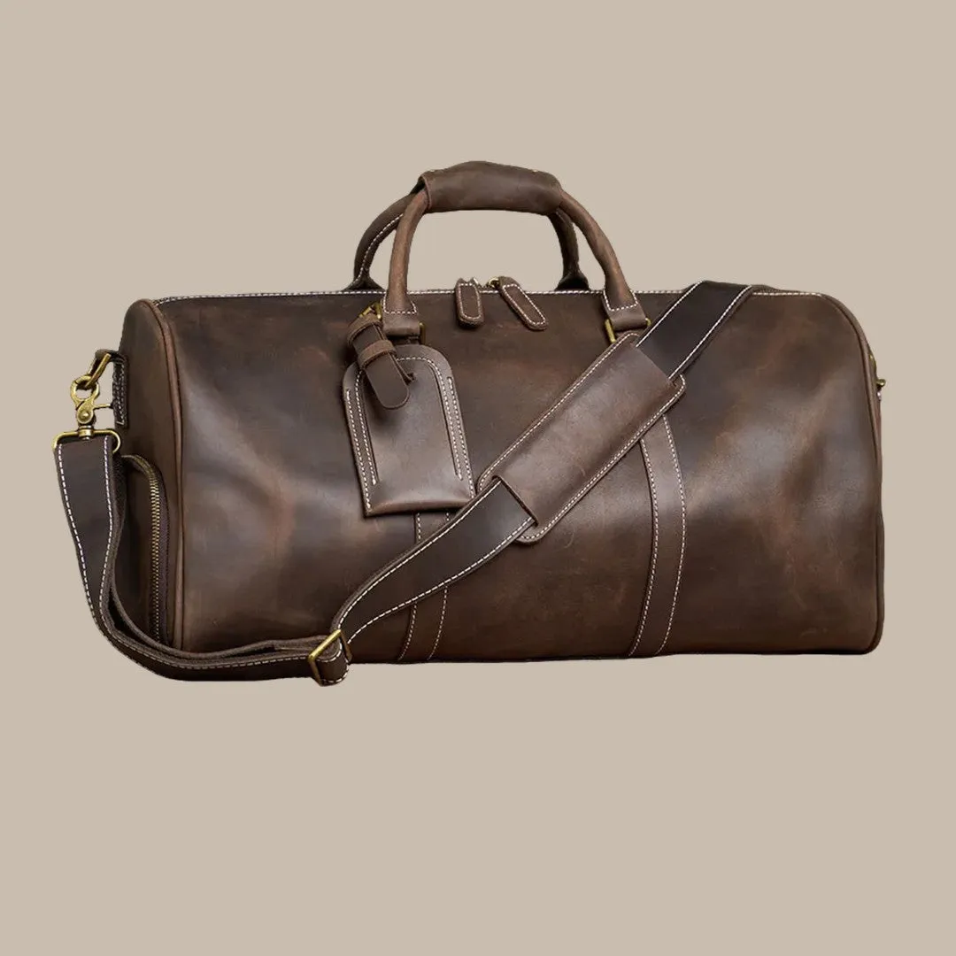 Genuine Leather Hand Luggage