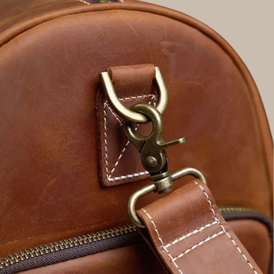 Genuine Leather Hand Luggage