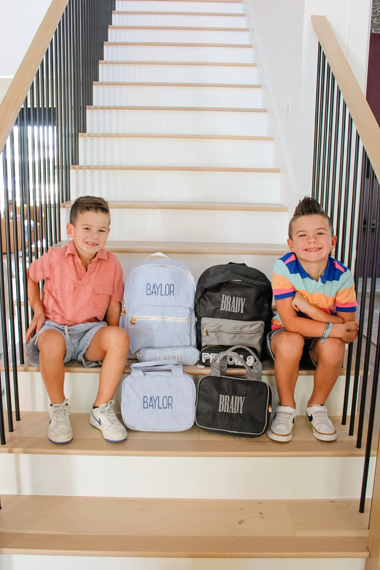 Gingham Backpack