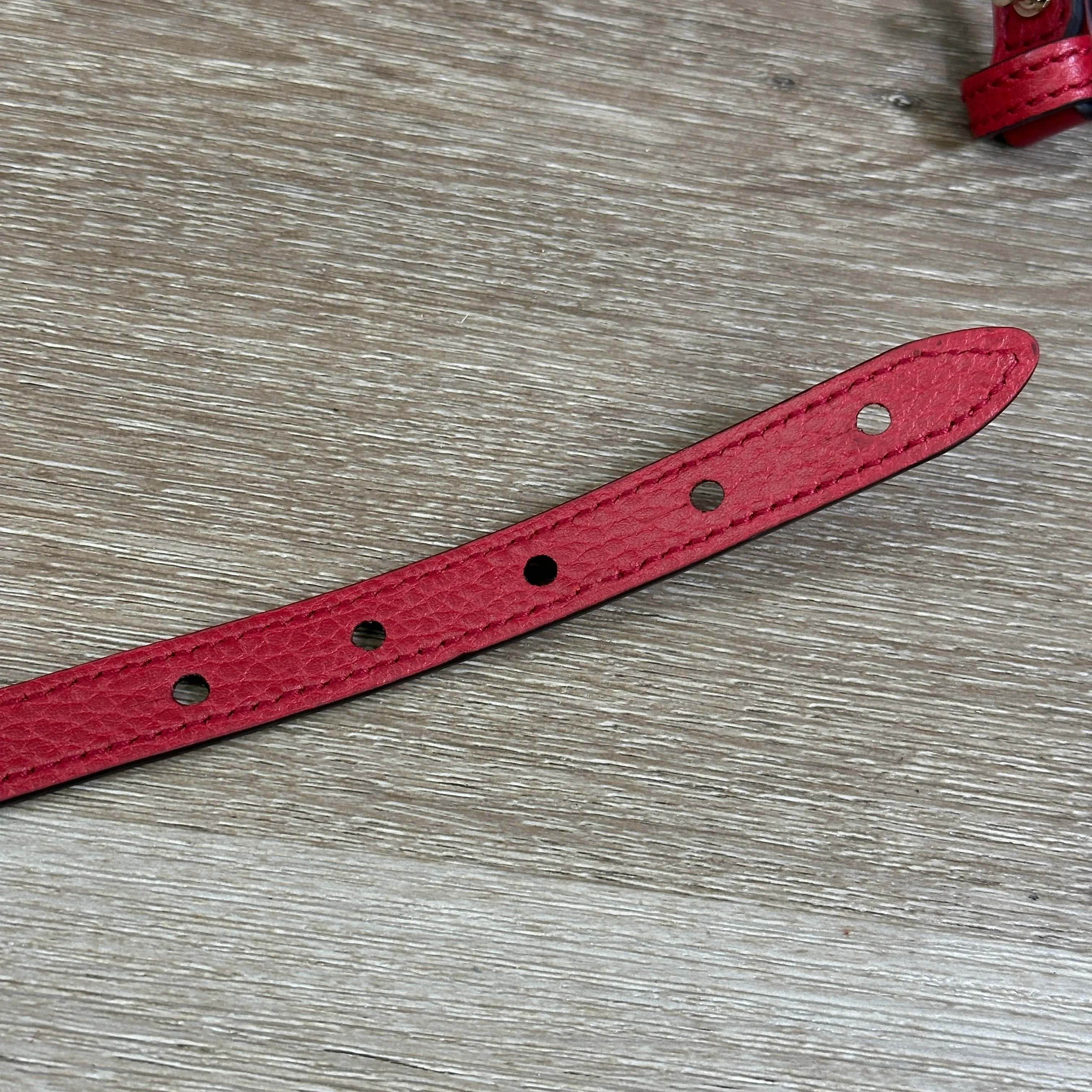 Gucci Bree Crossbody GG Red Leather