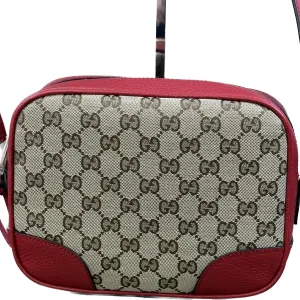 Gucci Bree Crossbody GG Red Leather